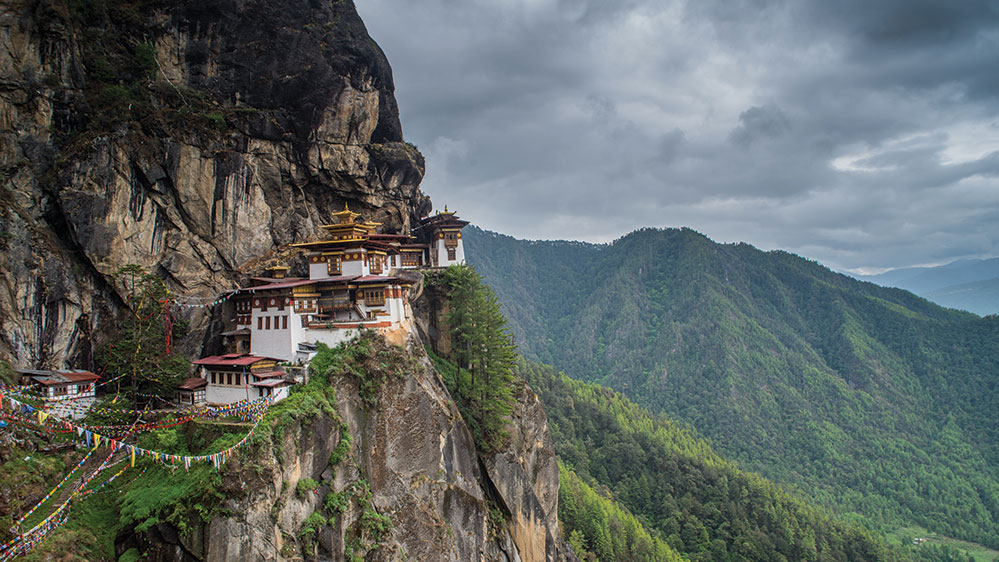 Taktsang aka Tiger's Nest in Bhutan